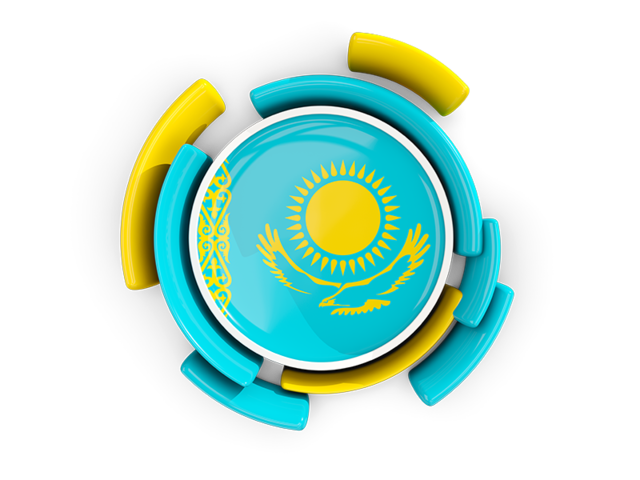 kazakhstan_round_flag_with_pattern_640